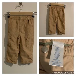 Boy’s fleece lined pants
